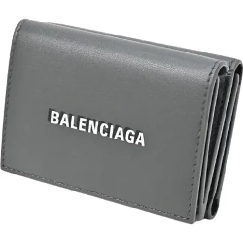 Pre-owned Leather wallets , female, Sizes: ONE SIZE - Balenciaga Vintage - Modalova