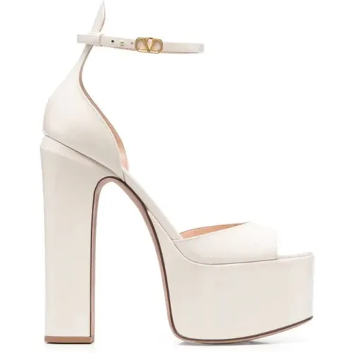 Platform Tan-Go Sandals , female, Sizes: 6 1/2 UK - Valentino - Modalova