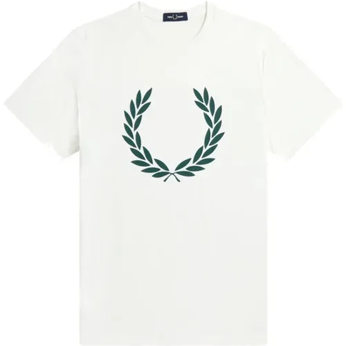 Laurel Wreath Print T-Shirt - Fred Perry - Modalova