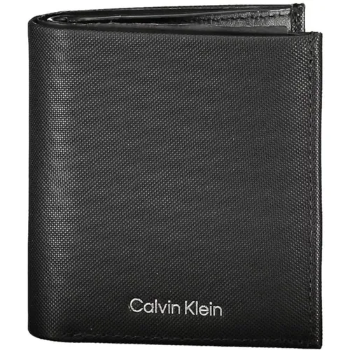 Rfid Leather Wallet with Logo , male, Sizes: ONE SIZE - Calvin Klein - Modalova