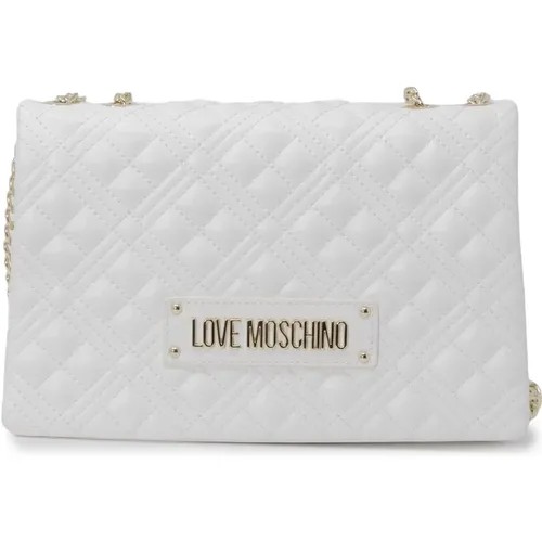 Quilted Donna Bag , female, Sizes: ONE SIZE - Love Moschino - Modalova