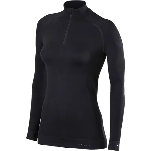 Stylish Turtle Neck Long Sleeve Top , female, Sizes: M - Falke - Modalova