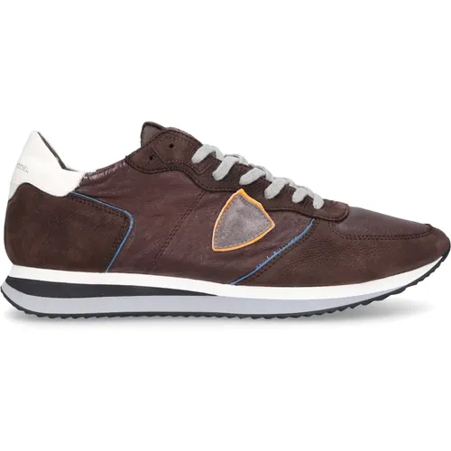 Gym Shoes, Budapest Style , male, Sizes: 10 UK, 7 UK - Philippe Model - Modalova