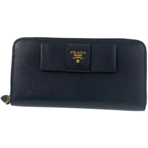 Pre-owned Leather wallets , female, Sizes: ONE SIZE - Prada Vintage - Modalova