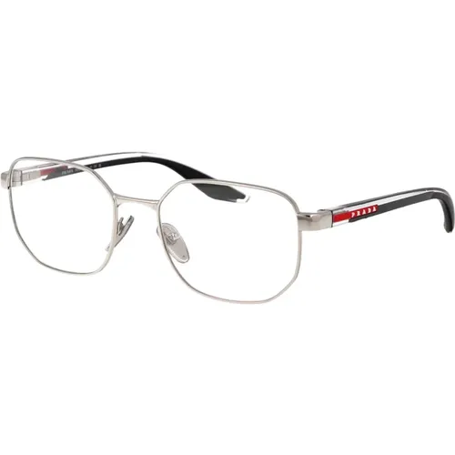 Stylish Optical Glasses , male, Sizes: 55 MM - Prada - Modalova
