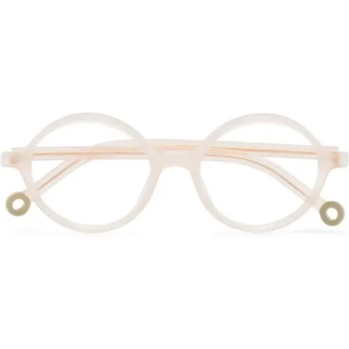 Rosa Optische Brille für den Alltag , unisex, Größe: 44 MM - Kaleos - Modalova
