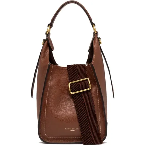 Sporty Leather Bag Olly , female, Sizes: ONE SIZE - Gianni Chiarini - Modalova