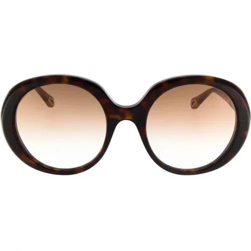 Sonnenbrille , Damen, Größe: 54 MM - Chloé - Modalova