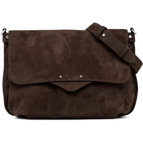 Elegant Marrone Handbag Lidia Aw24 , female, Sizes: ONE SIZE - Gianni Chiarini - Modalova