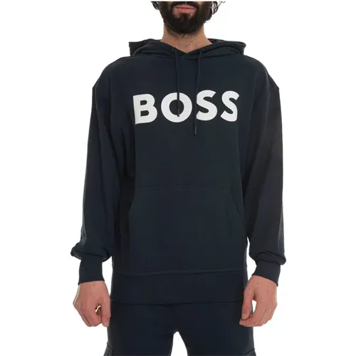 Maxi Logo Kapuzenpullover , Herren, Größe: XL - Boss - Modalova