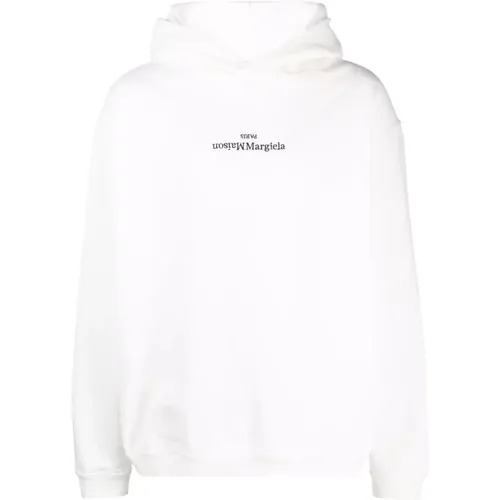 Logo Hooded Sweatshirt , male, Sizes: M, L, XS, S - Maison Margiela - Modalova