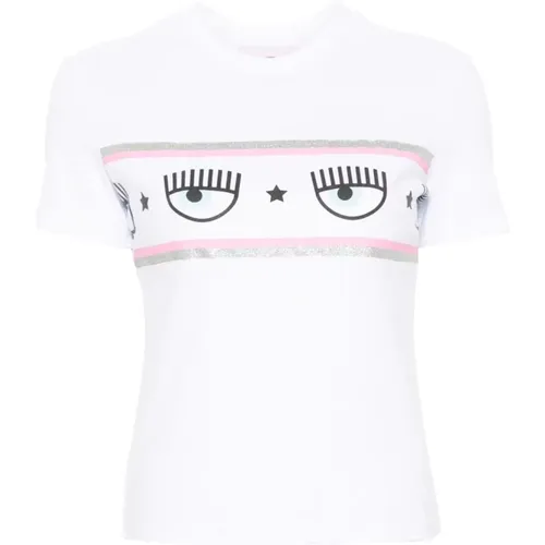 T-Shirts , Damen, Größe: S - Chiara Ferragni Collection - Modalova