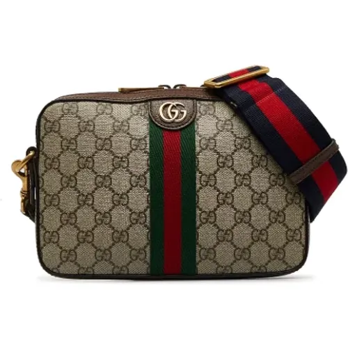 Pre-owned Leather shoulder-bags , female, Sizes: ONE SIZE - Gucci Vintage - Modalova