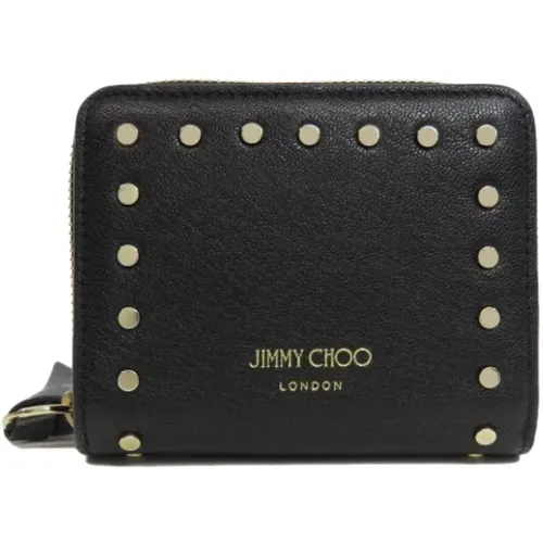 Pre-owned Leather wallets , female, Sizes: ONE SIZE - Jimmy Choo Pre-owned - Modalova