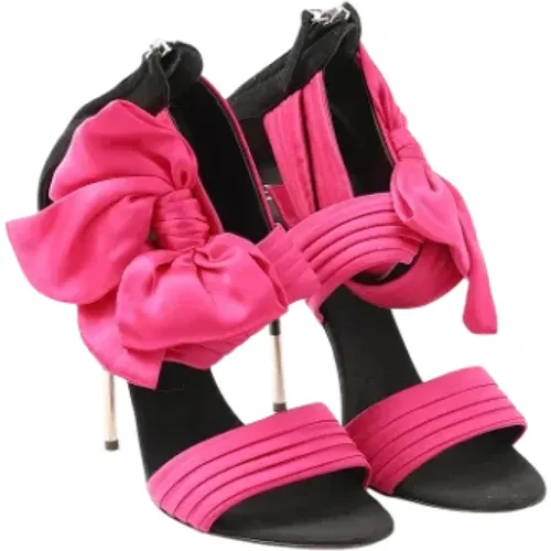 Pre-owned Canvas heels , female, Sizes: 6 UK - Giuseppe Zanotti Pre-owned - Modalova