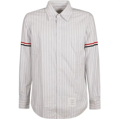 Classic White Shirt , male, Sizes: S, L, M, XL - Thom Browne - Modalova