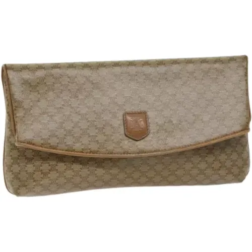 Pre-owned Canvas clutches , Damen, Größe: ONE Size - Celine Vintage - Modalova