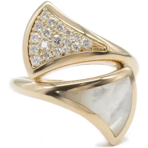 Pre-owned Metal rings , female, Sizes: ONE SIZE - Bvlgari Vintage - Modalova