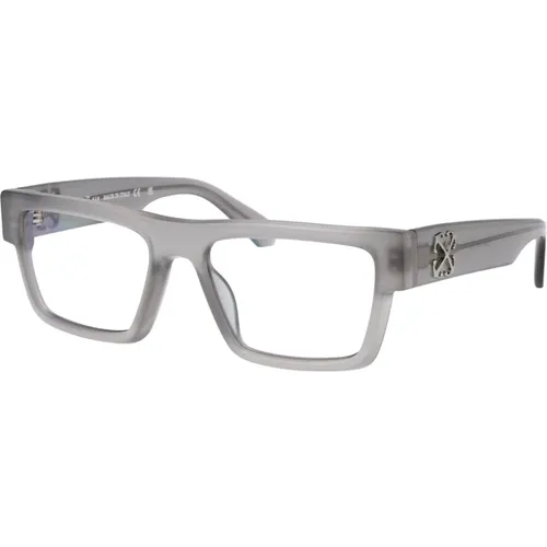 Stilvolle Optical Style 61 Brille , unisex, Größe: 54 MM - Off White - Modalova