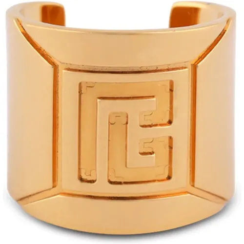 Ring Tubular , Damen, Größe: L - Balmain - Modalova