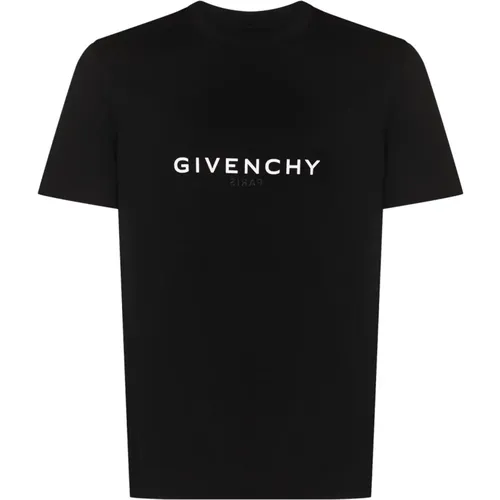 Logo Print Cotton T-Shirt , male, Sizes: M, XL, S - Givenchy - Modalova