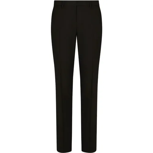 Slim Cut Trousers , male, Sizes: XL, 2XL, L - Dolce & Gabbana - Modalova