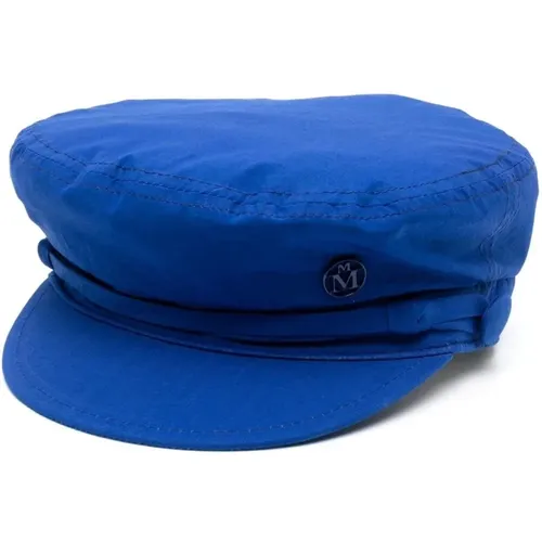 Hüte blau , Damen, Größe: S - Maison Michel - Modalova