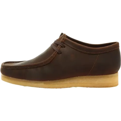 Lace-Up Boots , male, Sizes: 7 1/2 UK, 11 UK, 8 UK, 10 1/2 UK, 12 UK, 7 UK, 9 UK, 8 1/2 UK, 10 UK - Clarks - Modalova