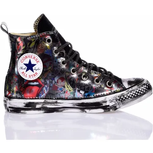 Handmade Multicolour Sneakers , male, Sizes: 5 UK, 6 UK, 2 UK, 4 UK, 3 1/2 UK, 8 UK, 9 UK, 5 1/2 UK, 3 UK, 7 UK, 2 1/2 UK - Converse - Modalova