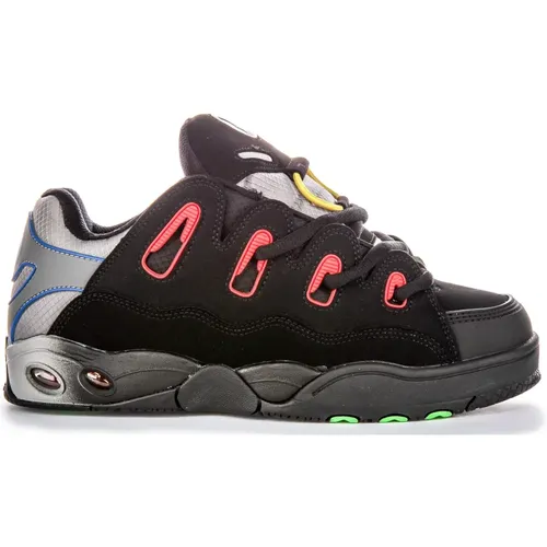 Black Multi Men's Sneakers Cupsole Air Midsole , male, Sizes: 11 UK, 13 UK, 12 UK, 8 1/2 UK - Osiris - Modalova