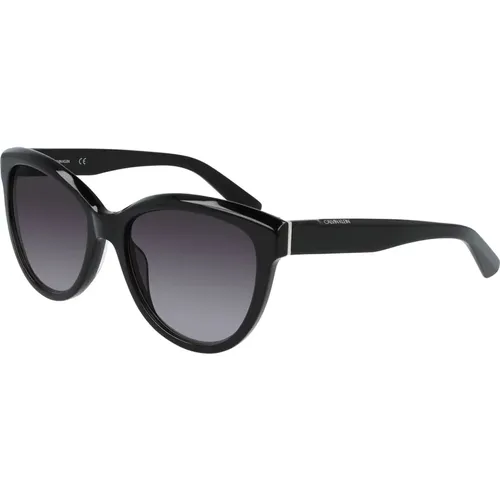 Sunglasses Dark Grey Shaded , female, Sizes: 56 MM - Calvin Klein - Modalova
