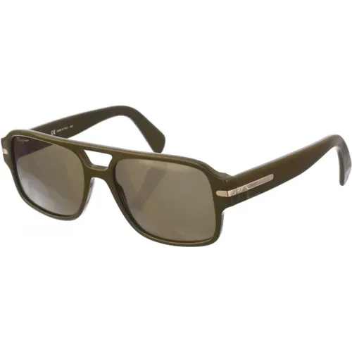 Square Frame Acetate Sunglasses , female, Sizes: ONE SIZE - Salvatore Ferragamo - Modalova