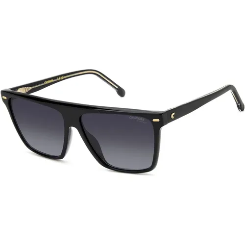 Schwarz/Grau Getönte Sonnenbrille , Damen, Größe: 58 MM - Carrera - Modalova