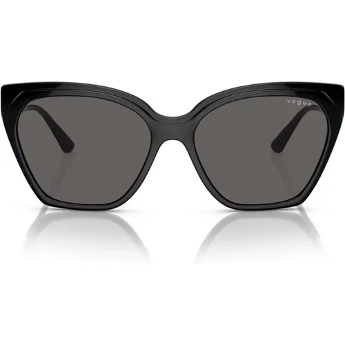 Oversized Sunglasses with Adjustable Metal Arms , female, Sizes: 57 MM - Vogue - Modalova