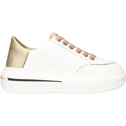 Lancaster Platform Leather Sneakers , female, Sizes: 3 UK, 7 UK, 5 UK, 6 UK, 4 UK - Alexander Smith - Modalova