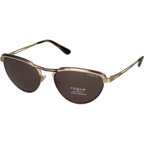 Stylish Sunglasses for Sunny Days , female, Sizes: 55 MM - Vogue - Modalova