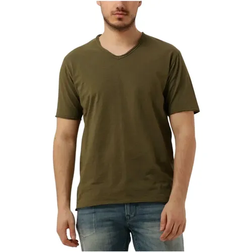 Herren Polo & T-Shirts Steward Slub , Herren, Größe: 2XL - DSTREZZED - Modalova