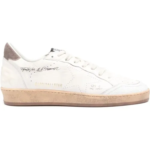 Stylish Ballstar Sneakers , male, Sizes: 6 UK, 11 UK, 7 UK, 9 UK - Golden Goose - Modalova