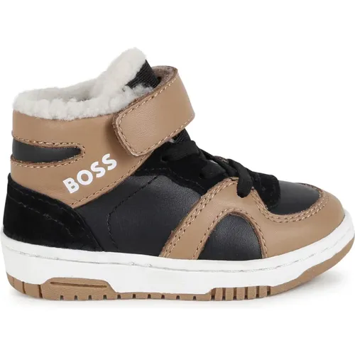 Sneakers mit bedrucktem Logo - Hugo Boss - Modalova