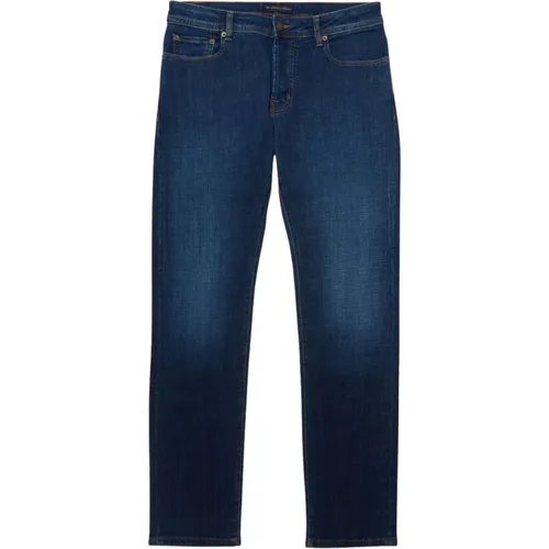 Indigo 5-Tocket-Jeans , Herren, Größe: W31 - Brooks Brothers - Modalova