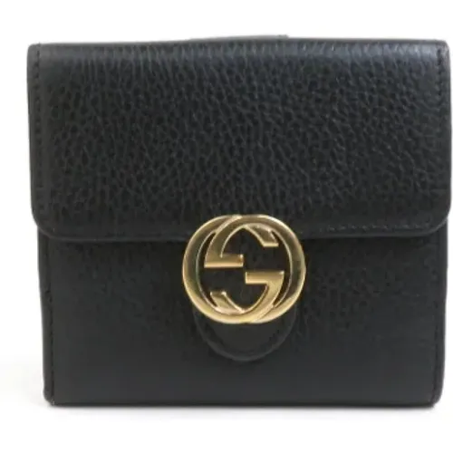 Pre-owned Leather wallets , female, Sizes: ONE SIZE - Gucci Vintage - Modalova