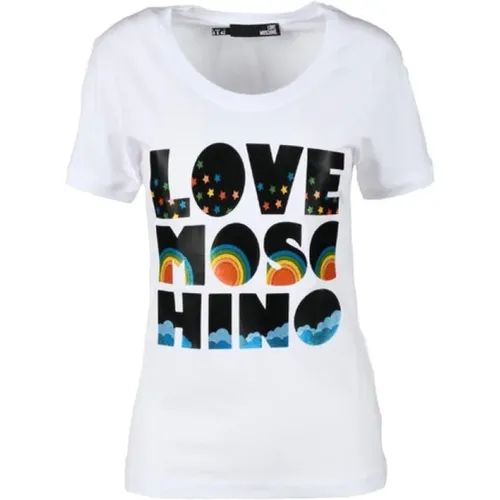 Shirts , Damen, Größe: M - Love Moschino - Modalova