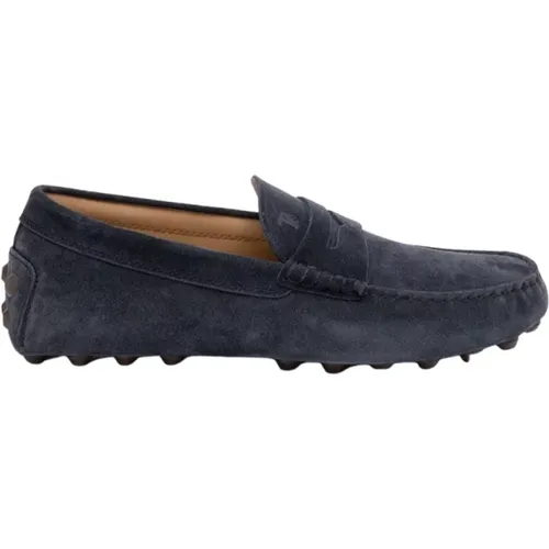 Suede Leafers , male, Sizes: 5 UK, 6 UK - TOD'S - Modalova