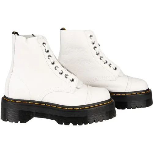 Sinclair Leather Platform Boots , female, Sizes: 4 UK, 6 UK, 7 UK, 5 UK - Dr. Martens - Modalova