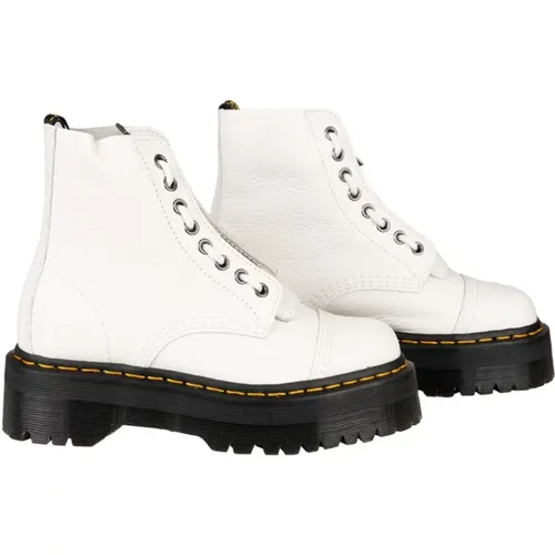 Sinclair Leather Platform Boots , female, Sizes: 4 UK, 8 UK - Dr. Martens - Modalova