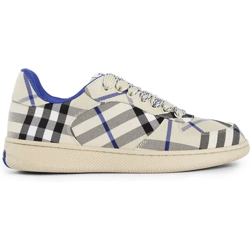 Signature Check Lace-Up Terrassenschuhe - Burberry - Modalova