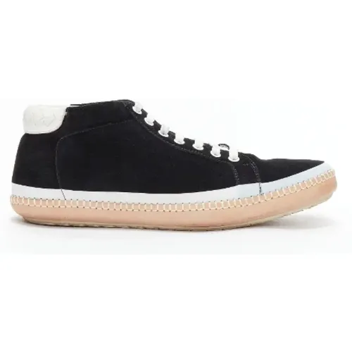 Pre-owned Suede sneakers , female, Sizes: 7 UK - Bottega Veneta Vintage - Modalova