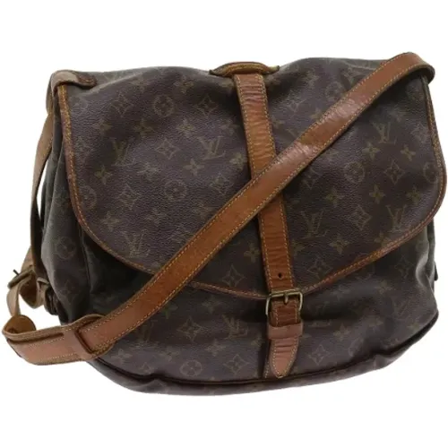 Pre-owned Leder Handtaschen , Damen, Größe: ONE Size - Louis Vuitton Vintage - Modalova