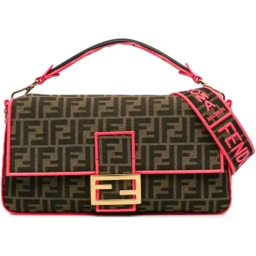 Pre-owned Canvas fendi-bags , female, Sizes: ONE SIZE - Fendi Vintage - Modalova