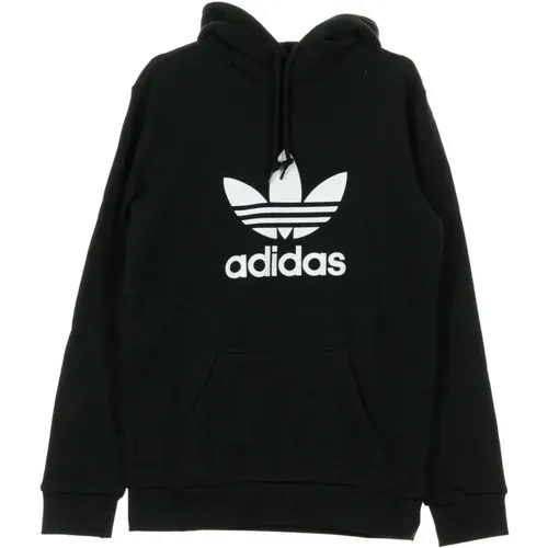 Trefoil Hoodie for Men , male, Sizes: L - Adidas - Modalova